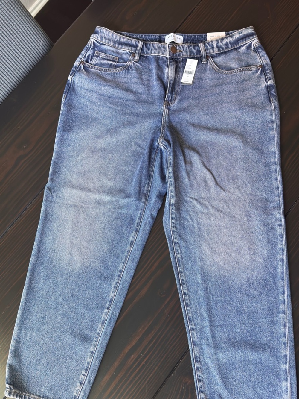 Lane Bryant Relaxed Boyfriend Jeans - Medium Blue Wash